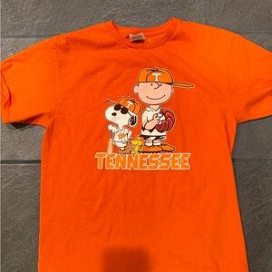 Tennessee Peanuts Baseball Graphic Tee